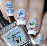 Do You Want to Build a Snowman? (CjS C-40)  - CJS Small Stamping Plate